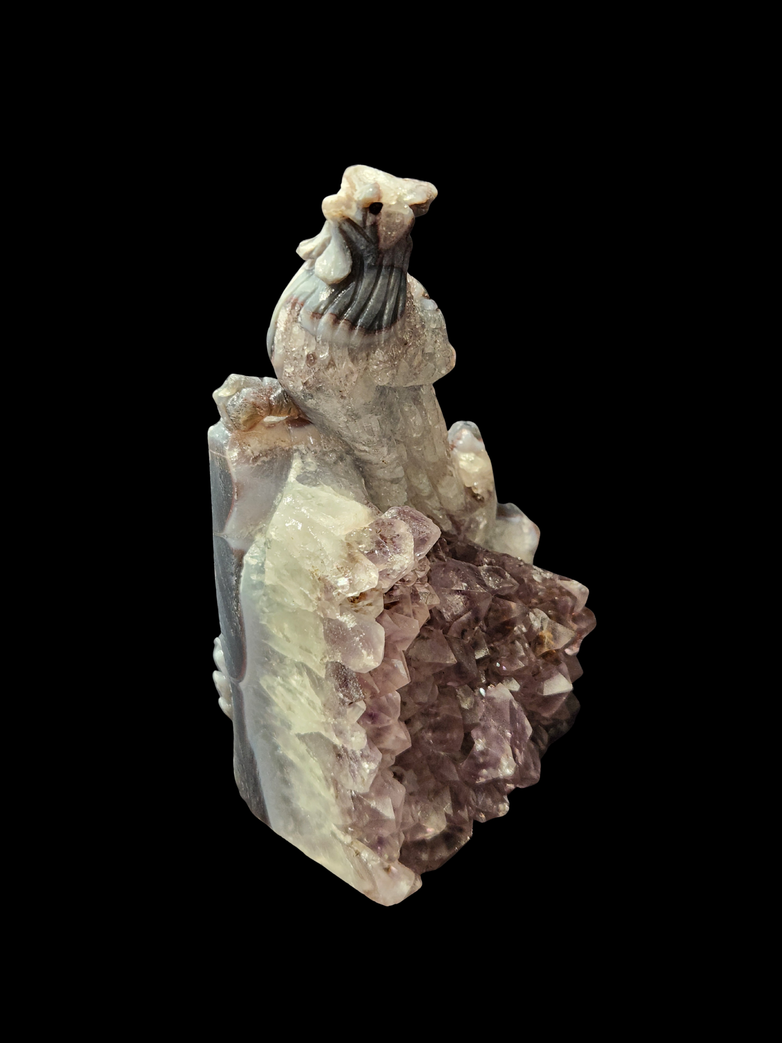 Phoenix - Amethyst Agate Geode