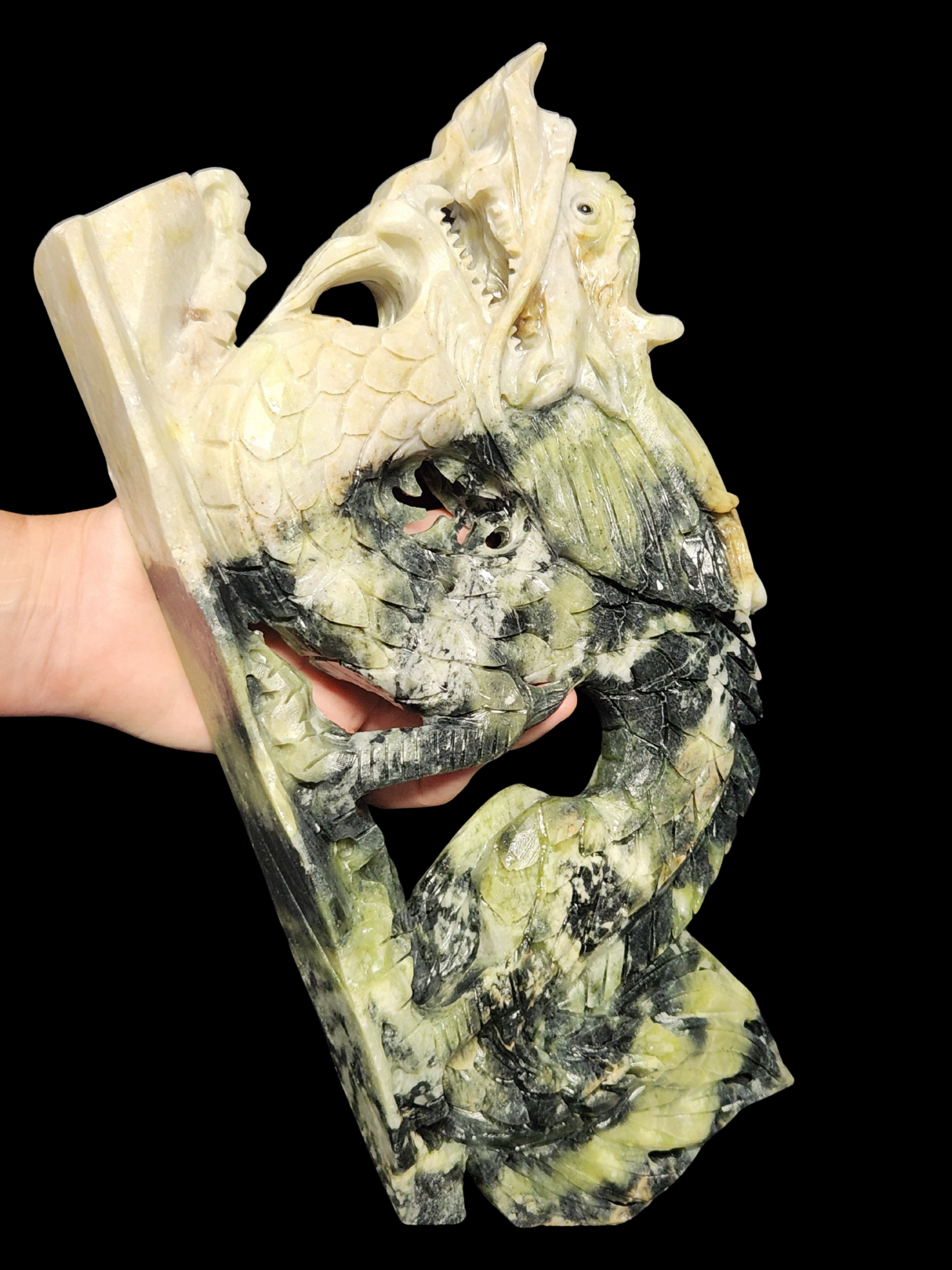 Chinese Dragon - Green Jade