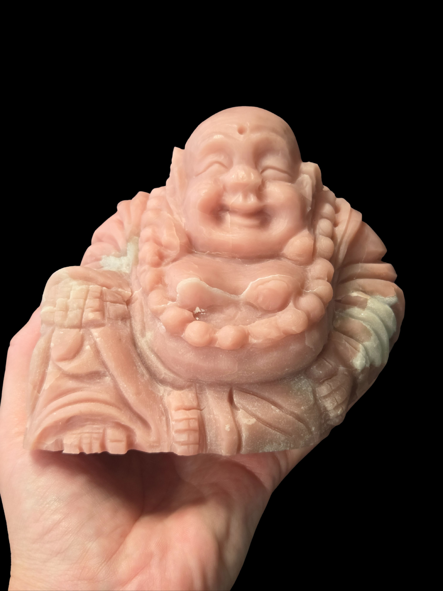 Buddha - Pink Opal