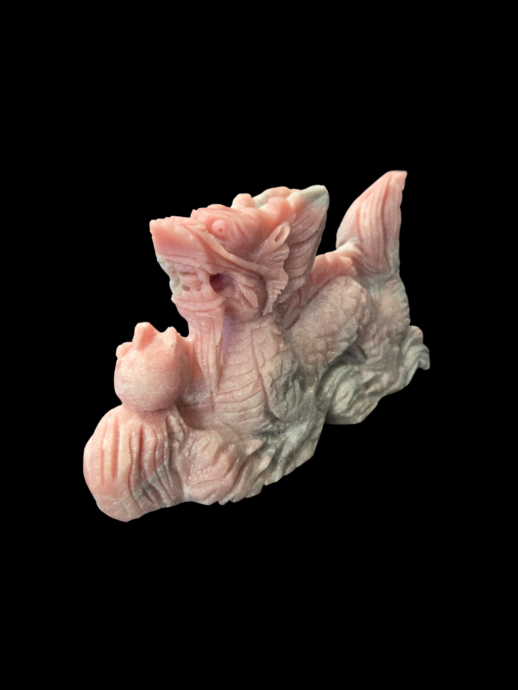 Chinese Dragon - Pink Opal