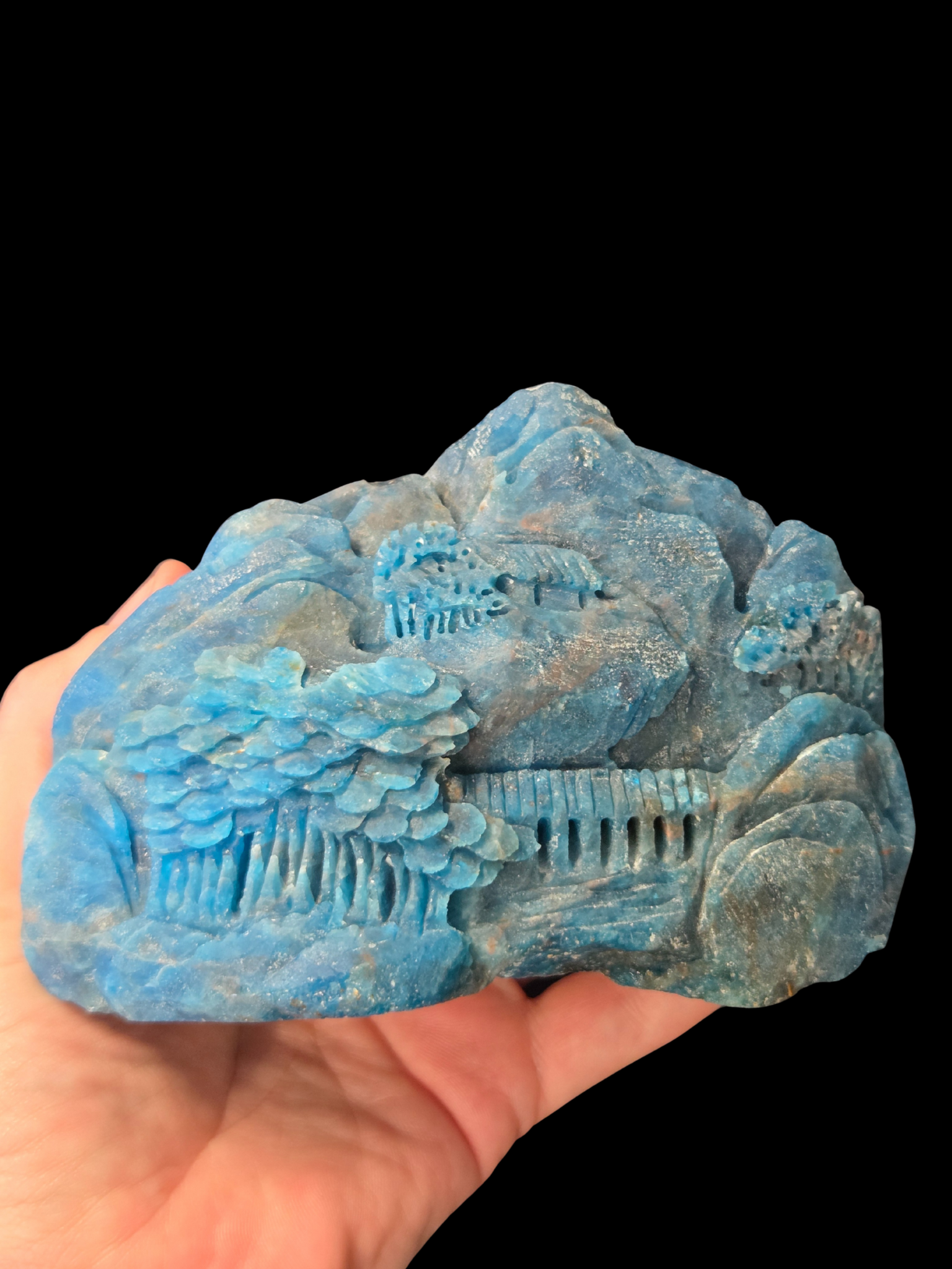 Landscape - Blue Apatite