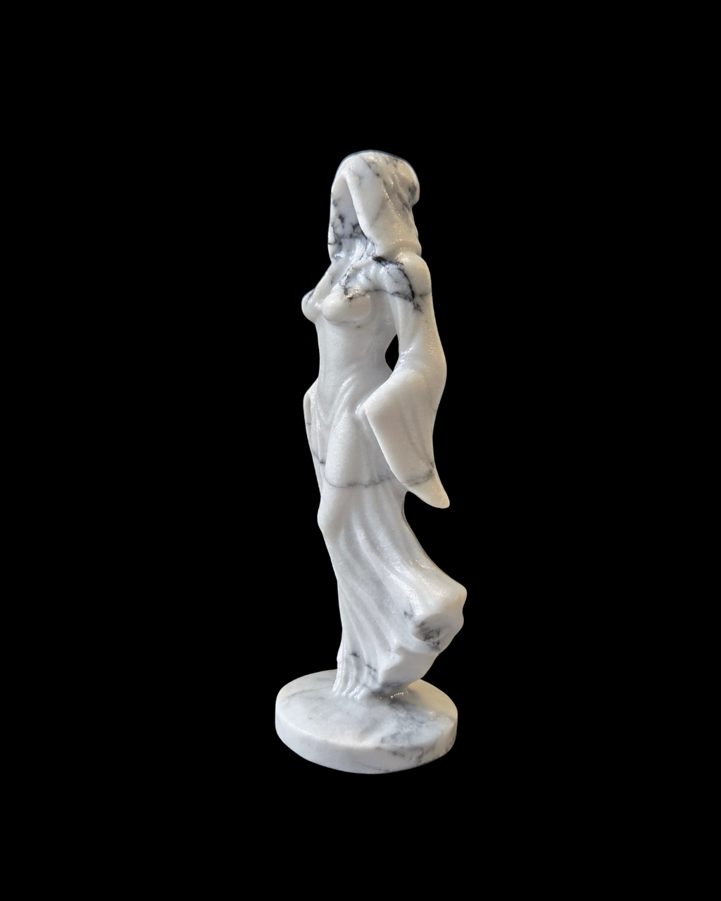 Ghost Goddess - White Howlite