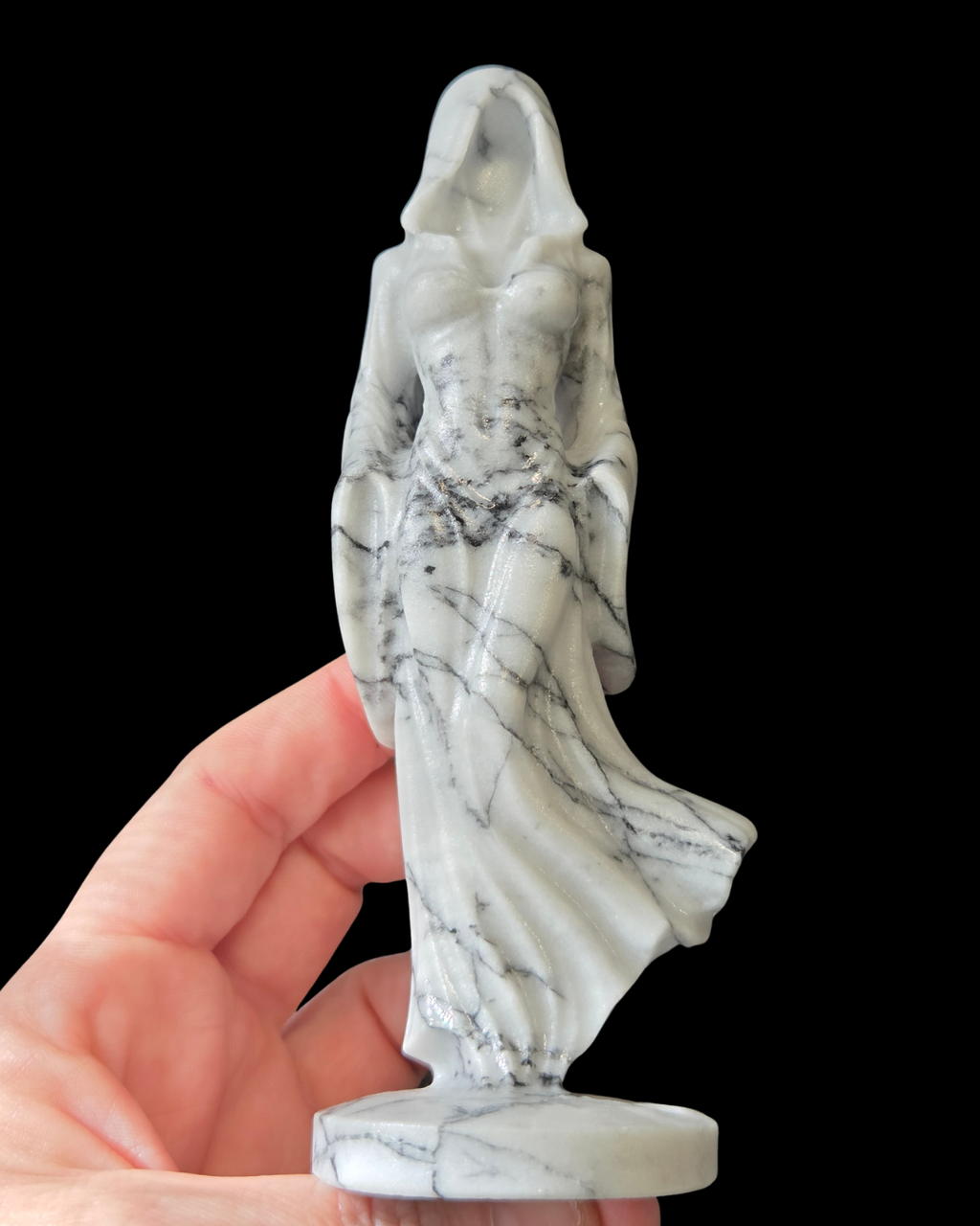 Ghost Goddess - White Howlite