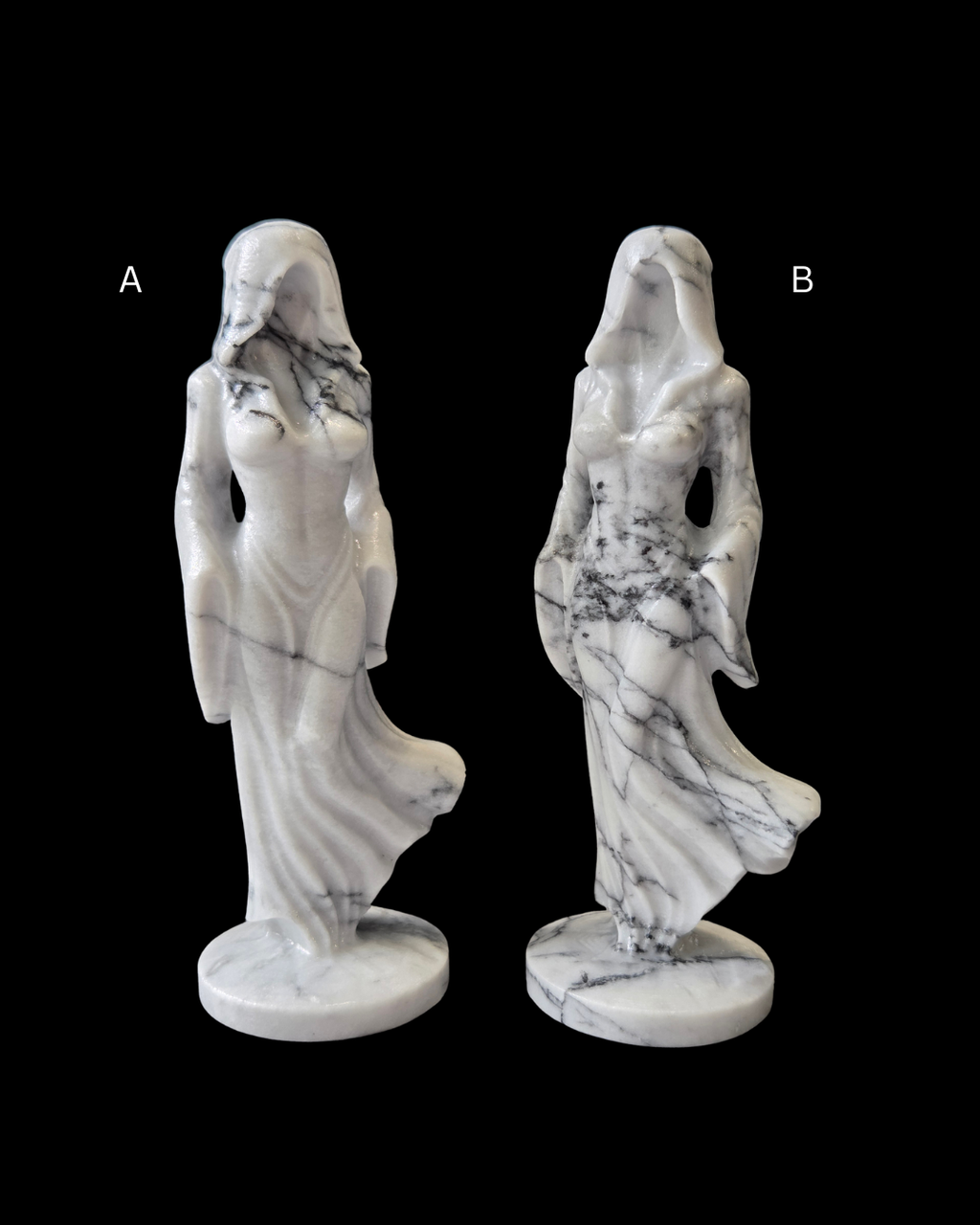 Ghost Goddess - White Howlite