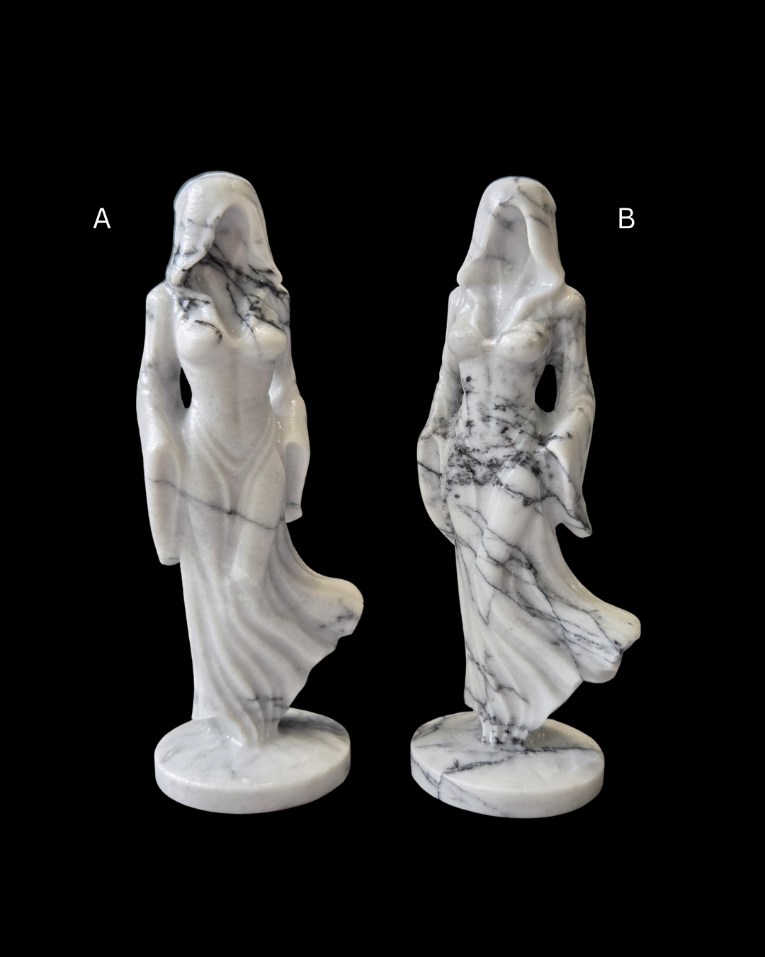 Ghost Goddess - White Howlite