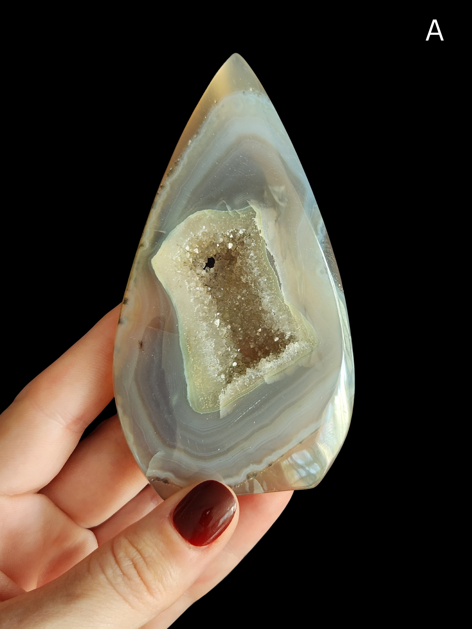 Teardrop - Agate Geode