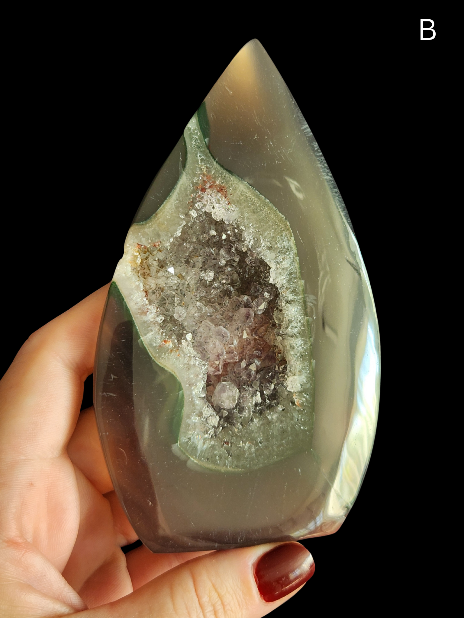Teardrop - Agate Geode