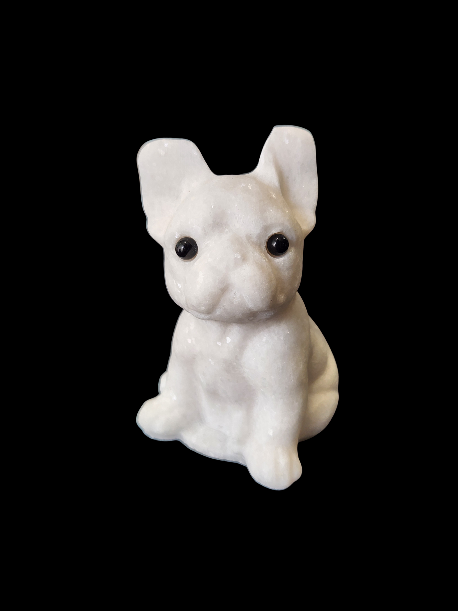 French Bulldog - White Jade
