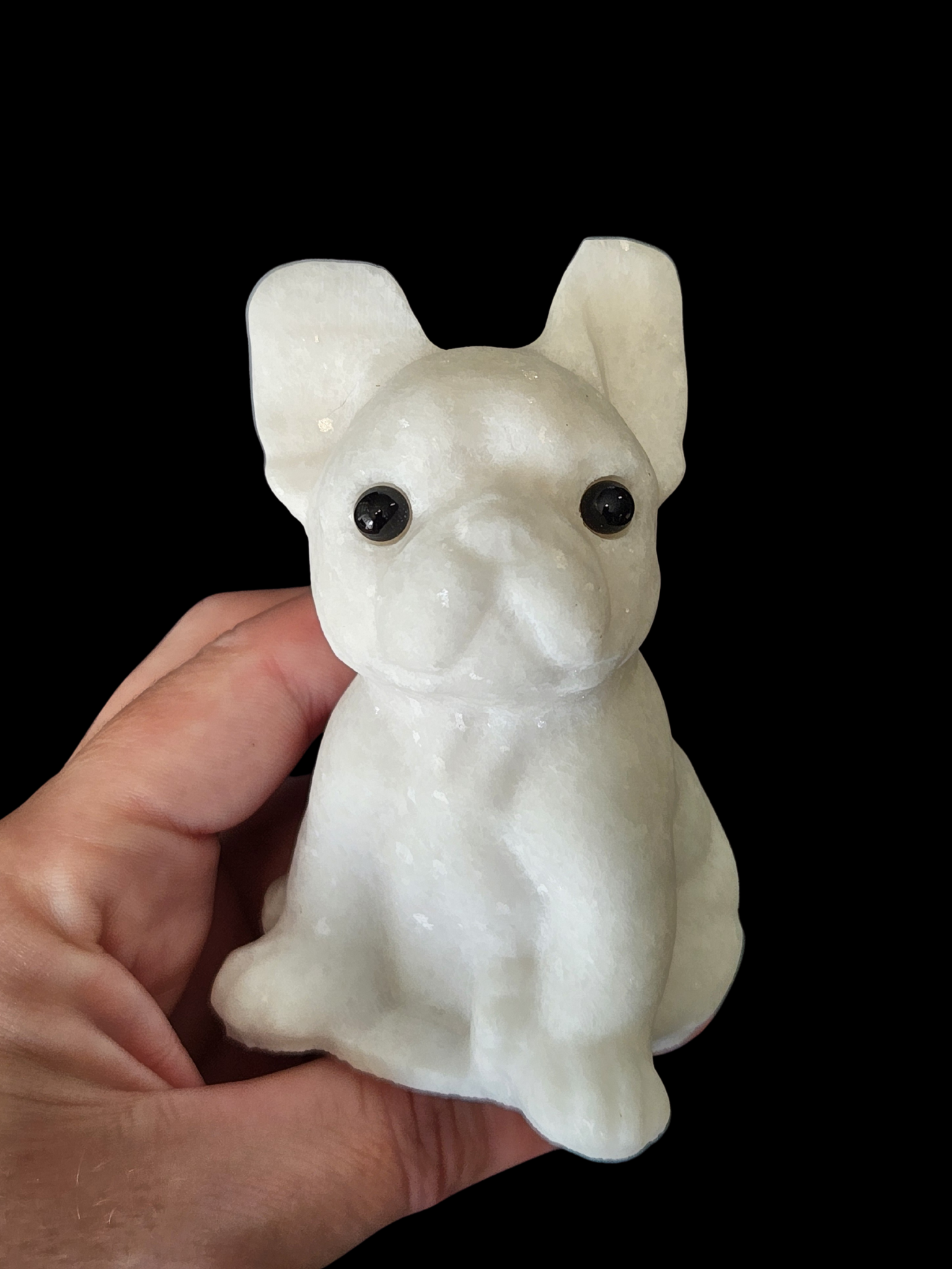 French Bulldog - White Jade