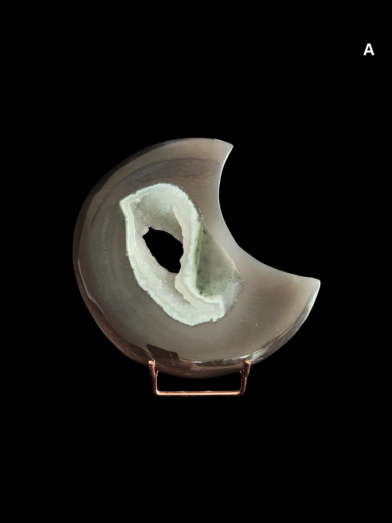 Moon - Agate Geode