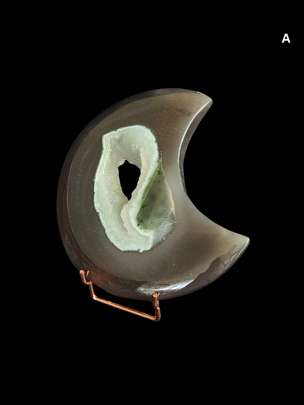 Moon - Agate Geode