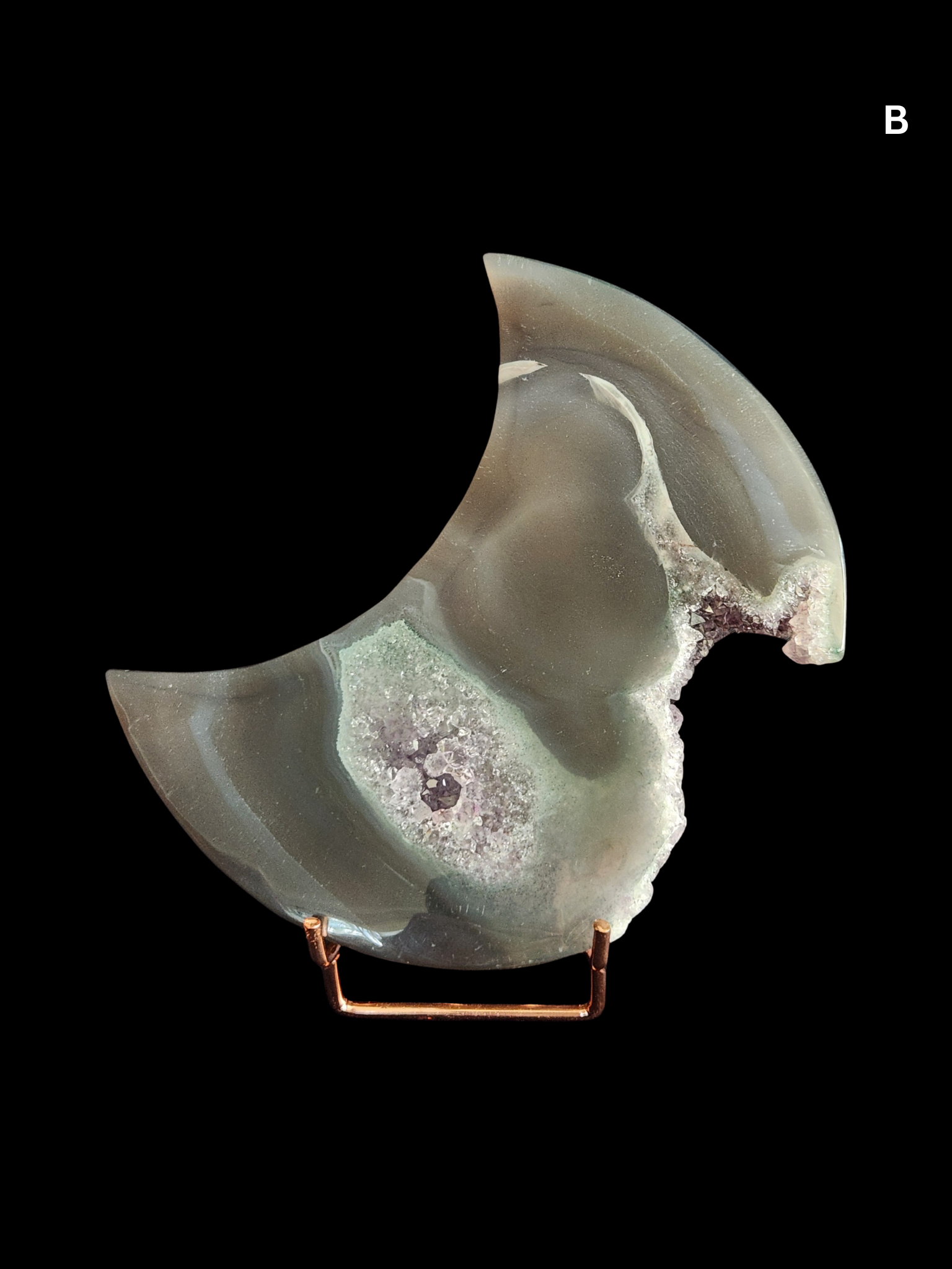 Moon - Agate Geode
