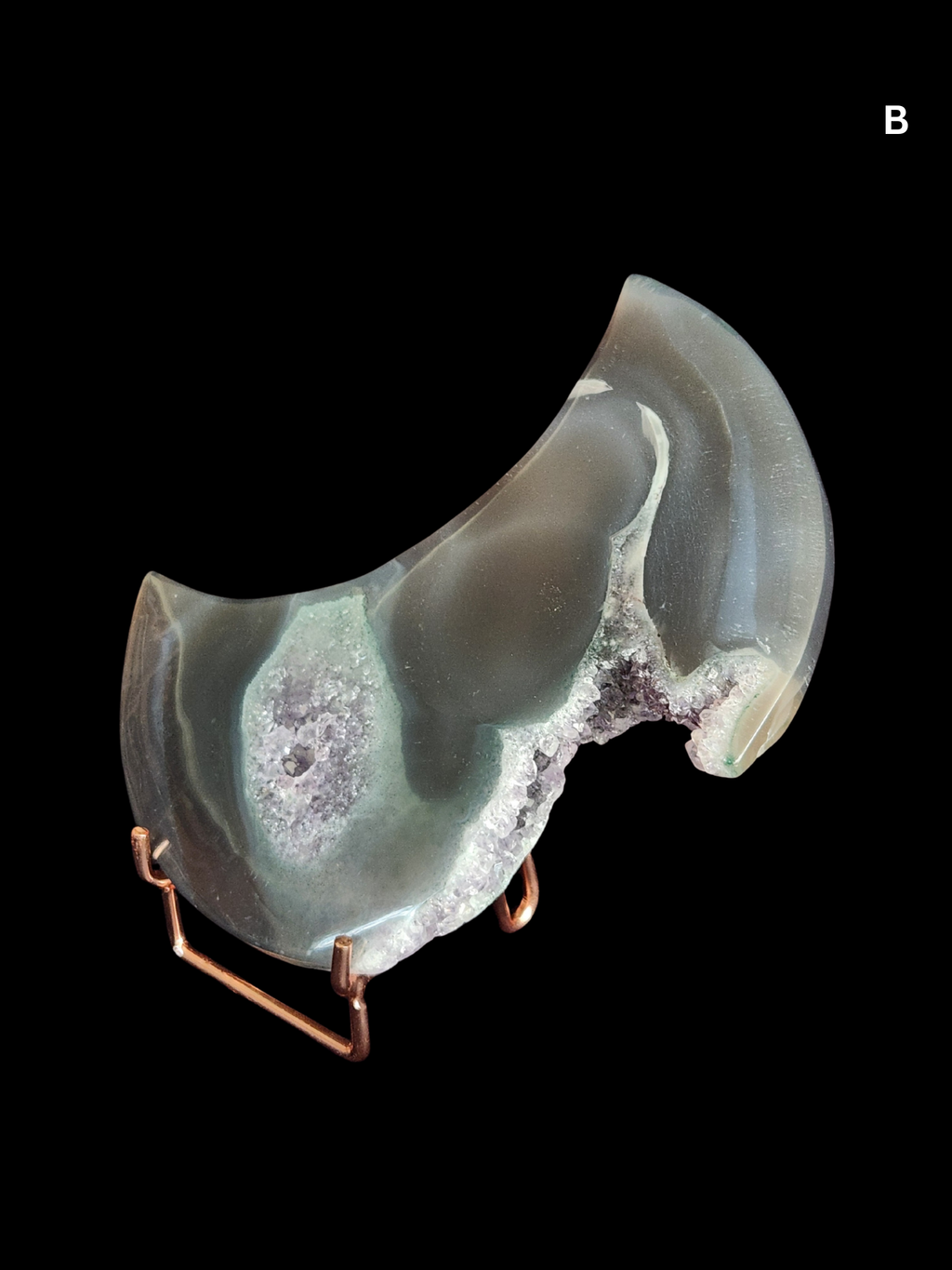 Moon - Agate Geode