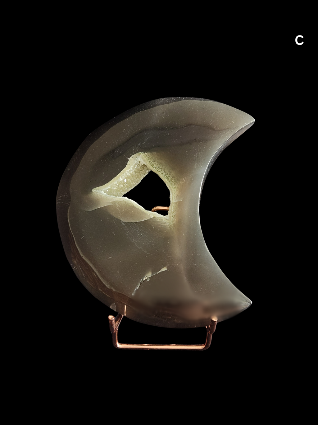 Moon - Agate Geode