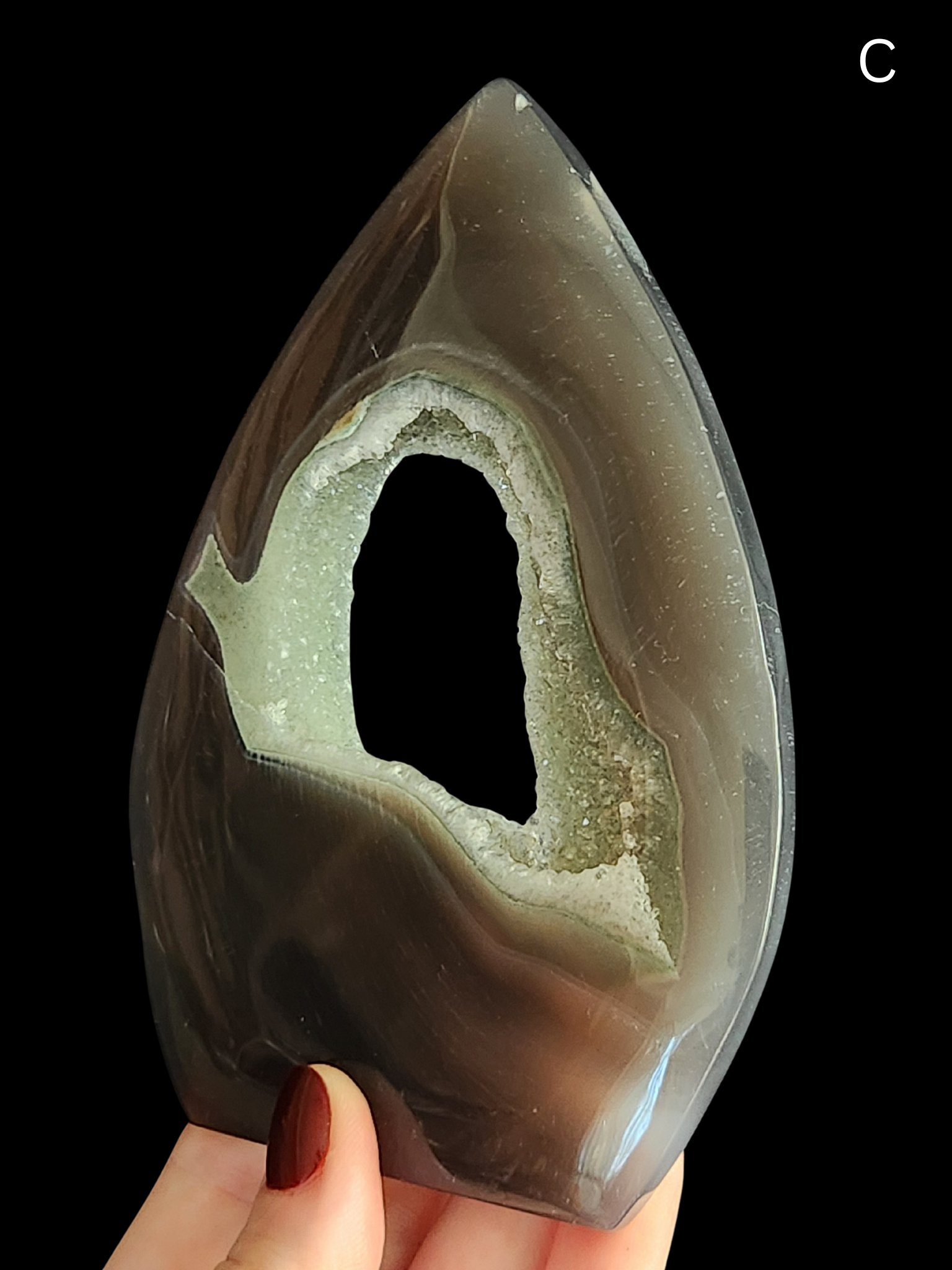 Teardrop - Agate Geode