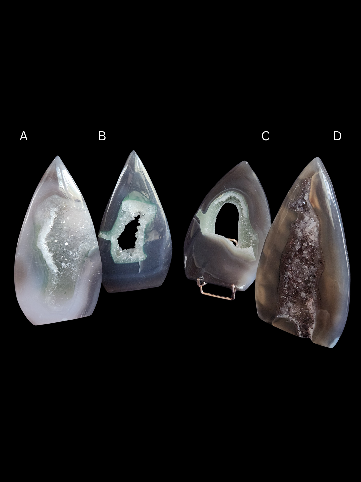 Teardrop - Agate Geode