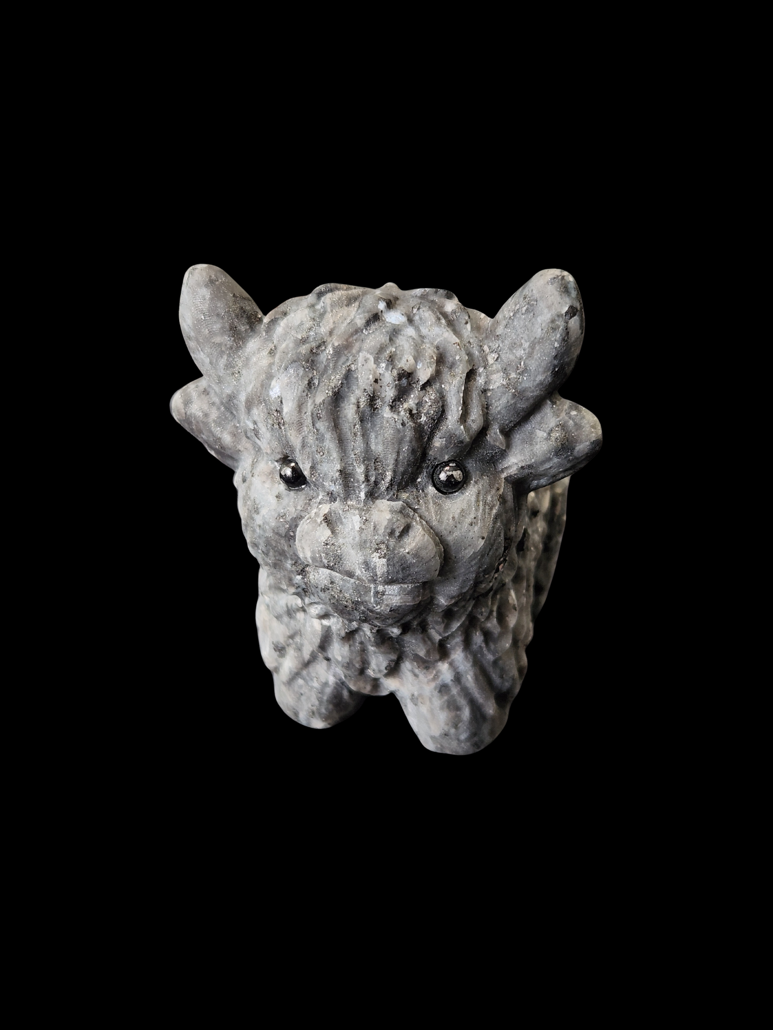 Highland Cow - Larvikite