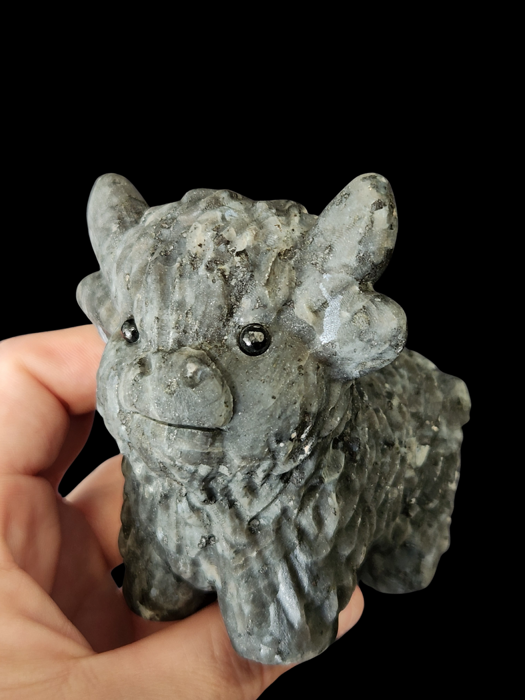 Highland Cow - Larvikite