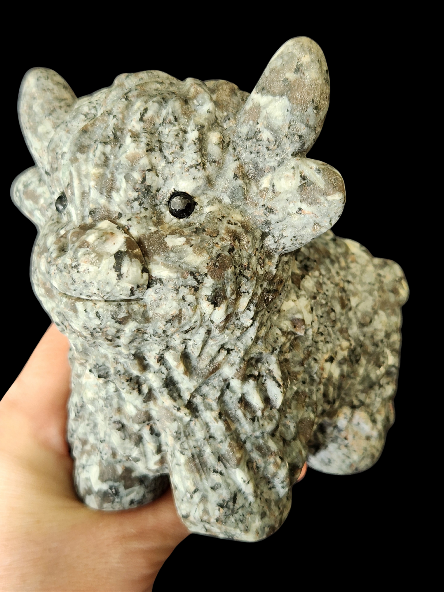 Highland Cow - Fire Stone