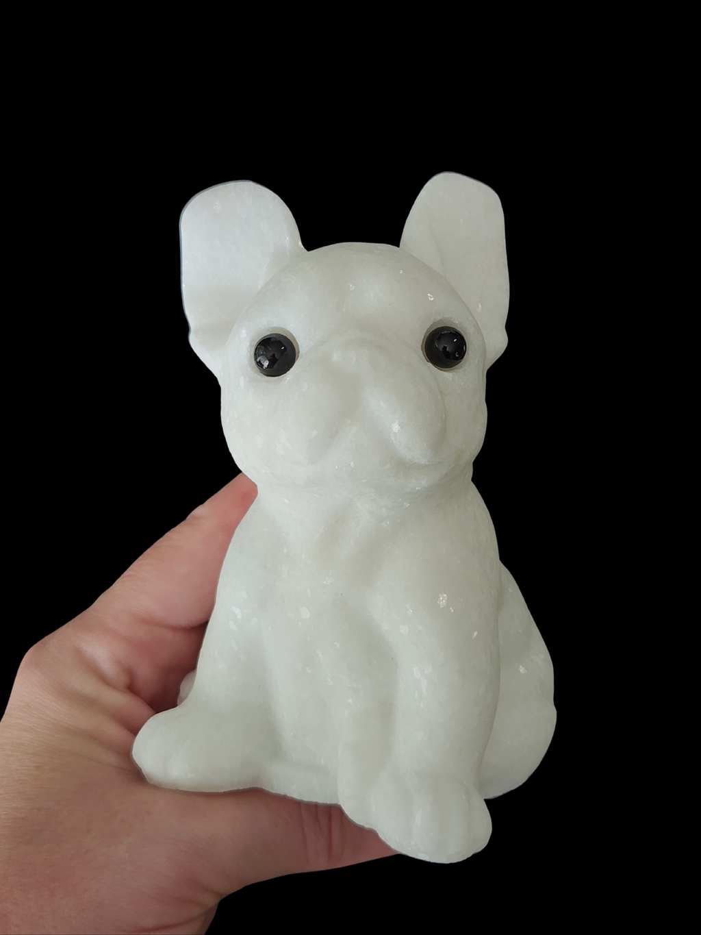 French Bulldog - White Jade