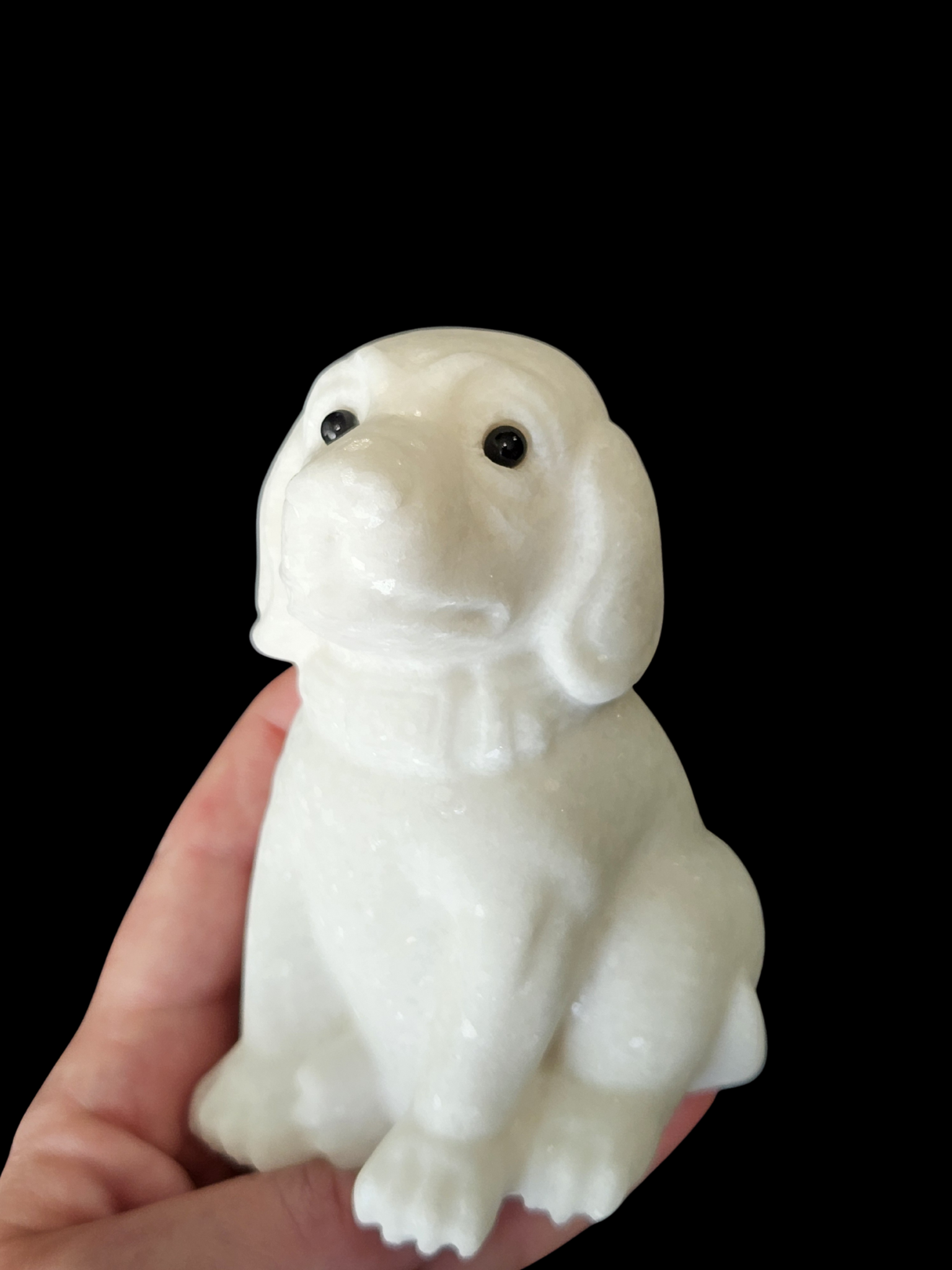 Hound Dog - White Jade