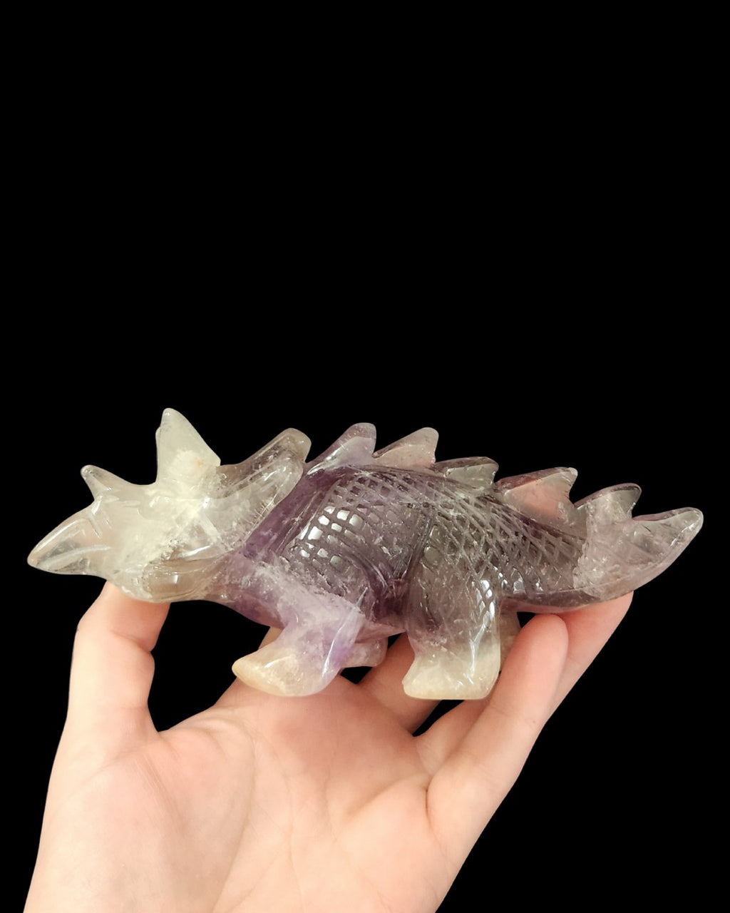 Triceratops - Amethyst