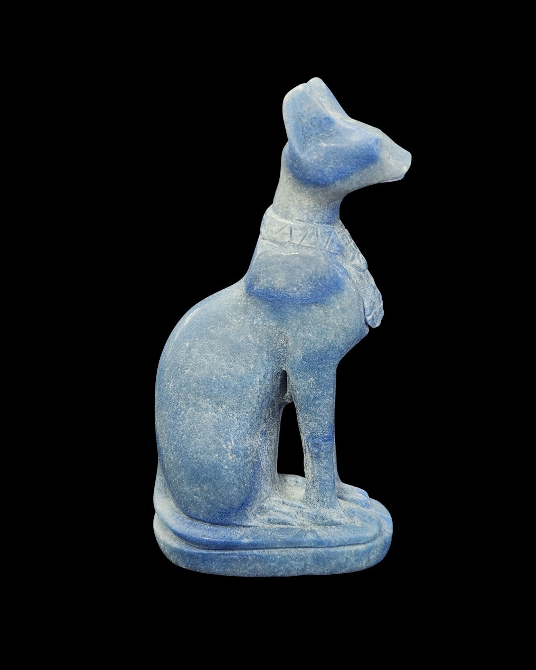 Bast Egyptian Goddess - Blue Aventurine