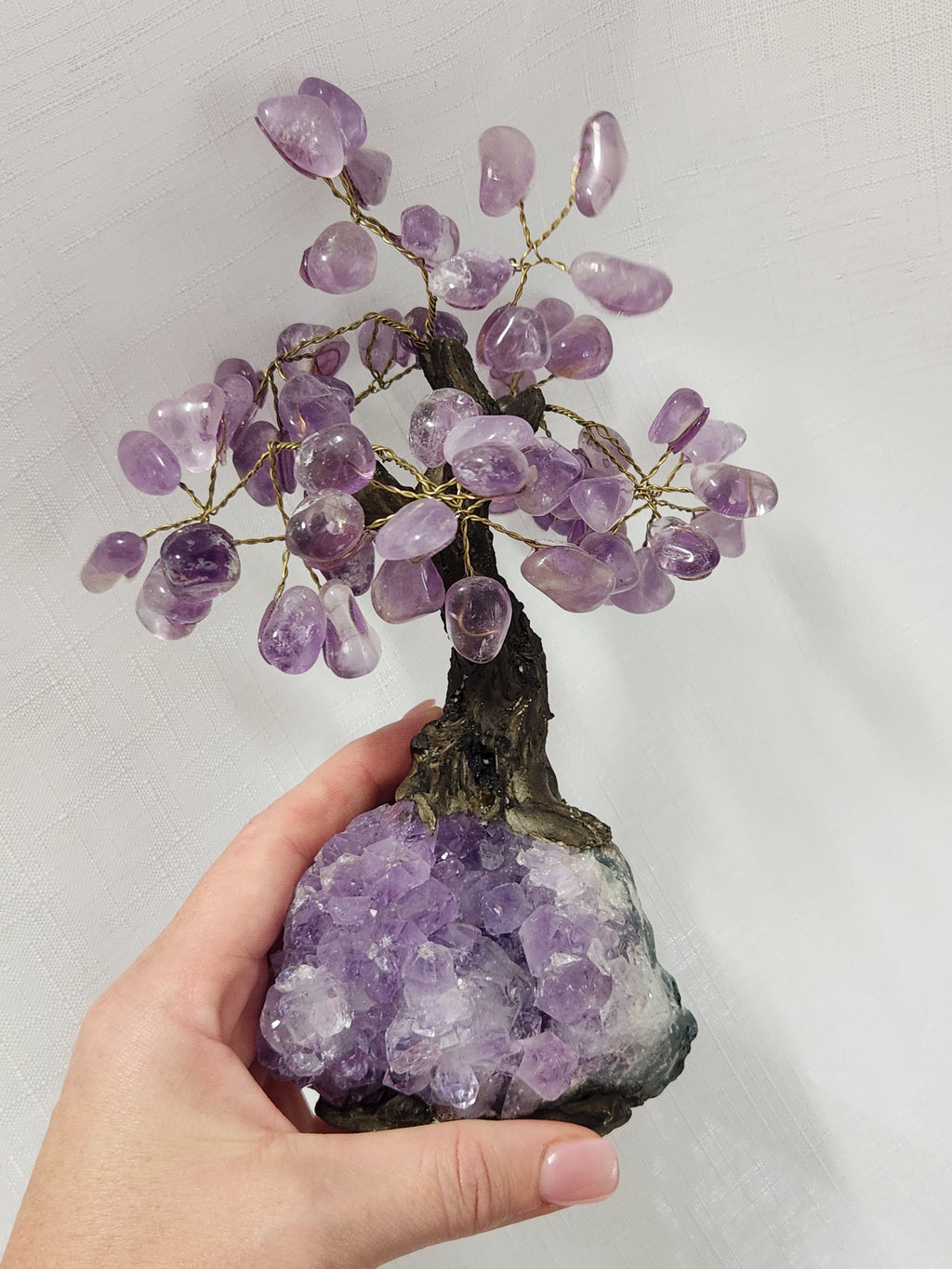Crystal Tree - Amethyst/Amethyst