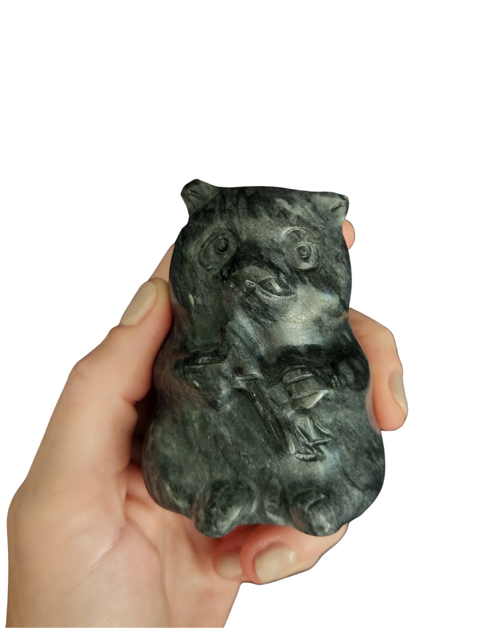 Panda - Dark Grey Jade