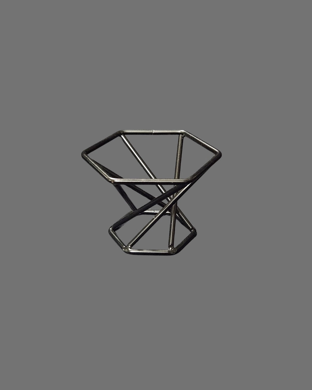 Double Sided Sphere Stand - Black