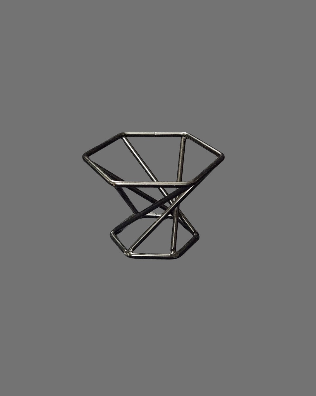 Double Sided Sphere Stand - Black