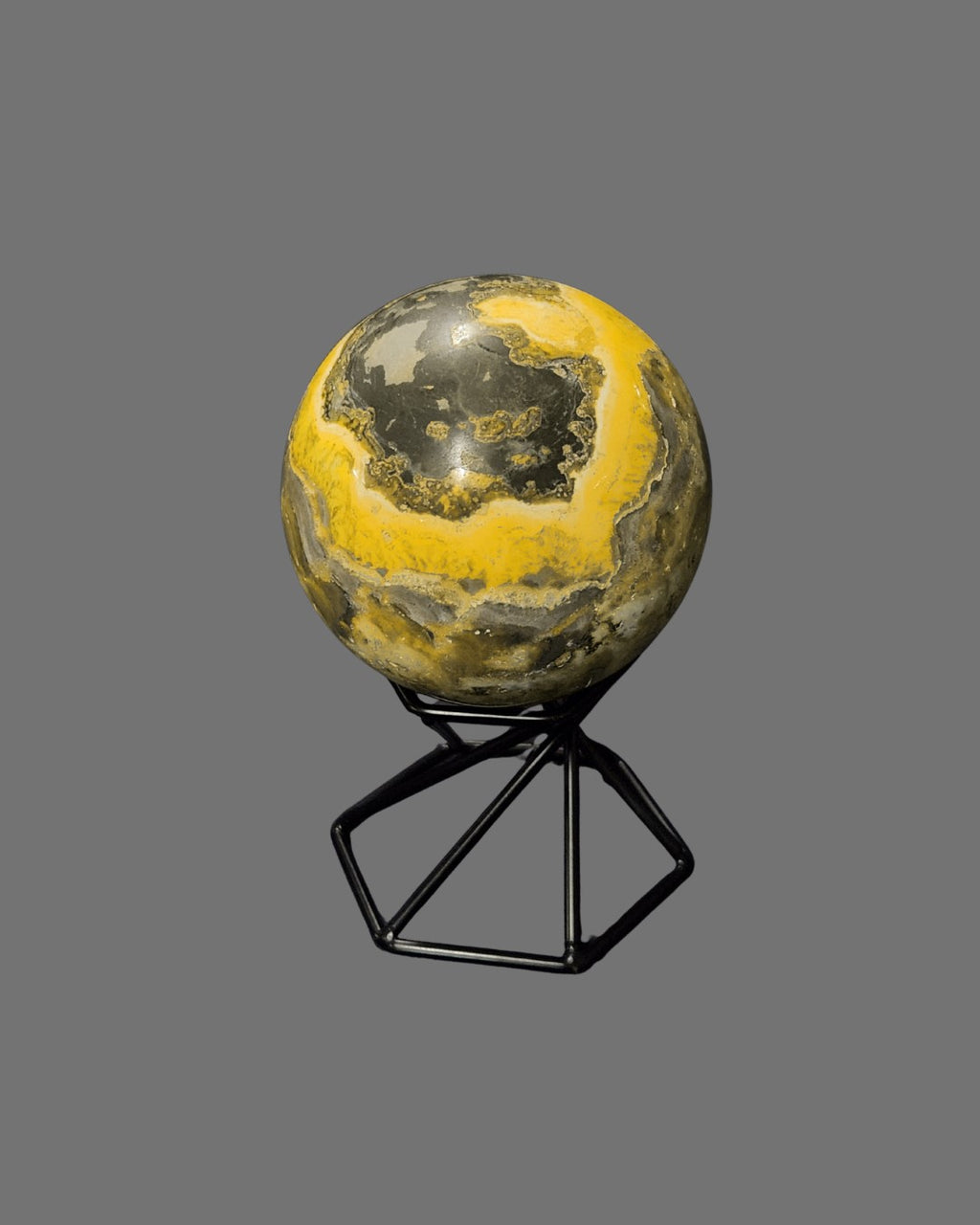 Double Sided Sphere Stand - Black