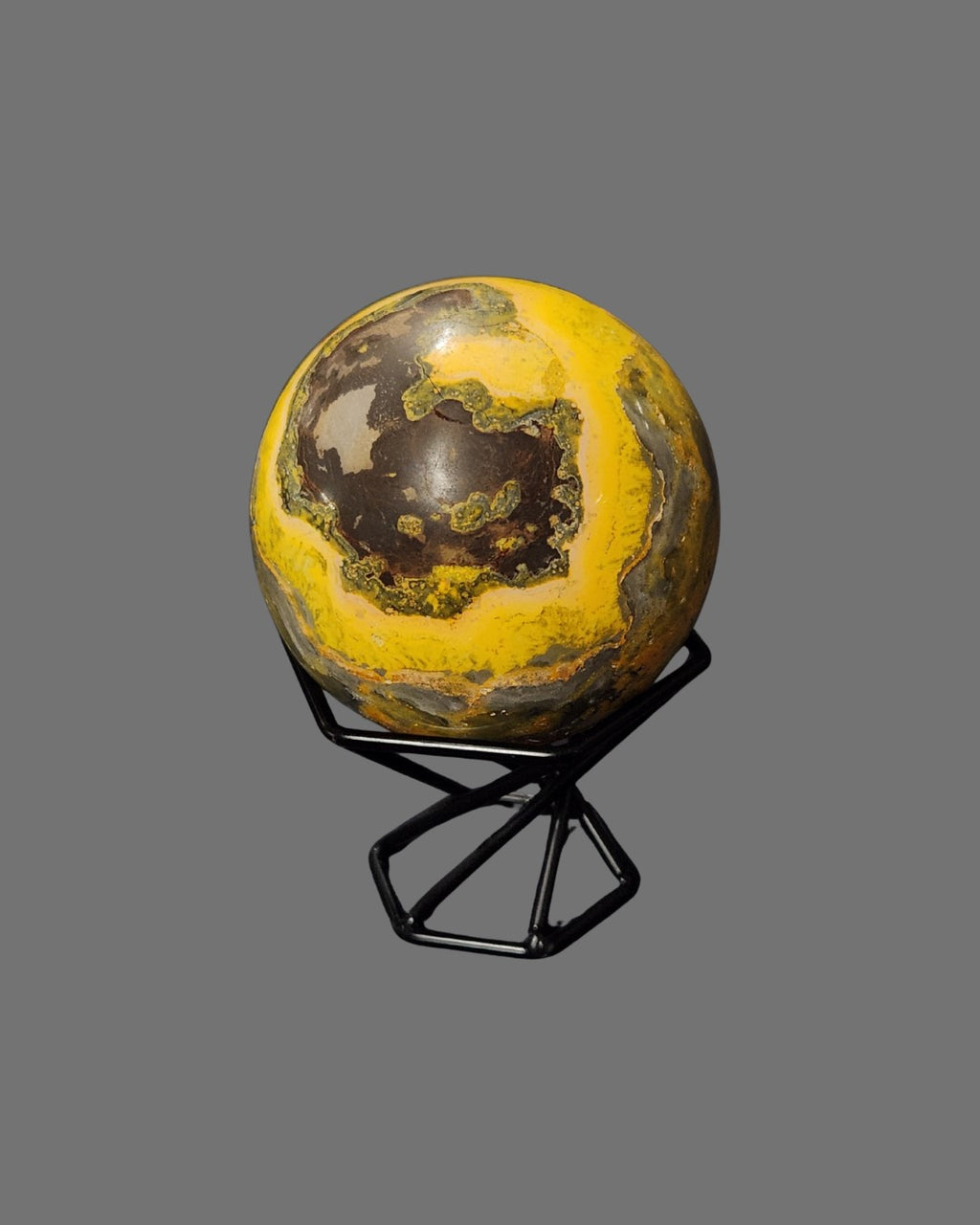 Double Sided Sphere Stand - Black