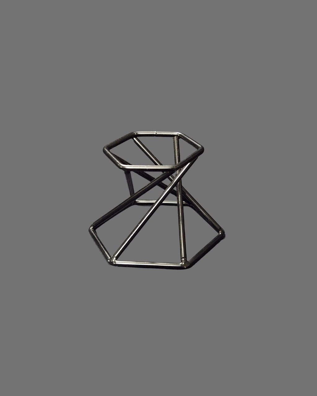Double Sided Sphere Stand - Black