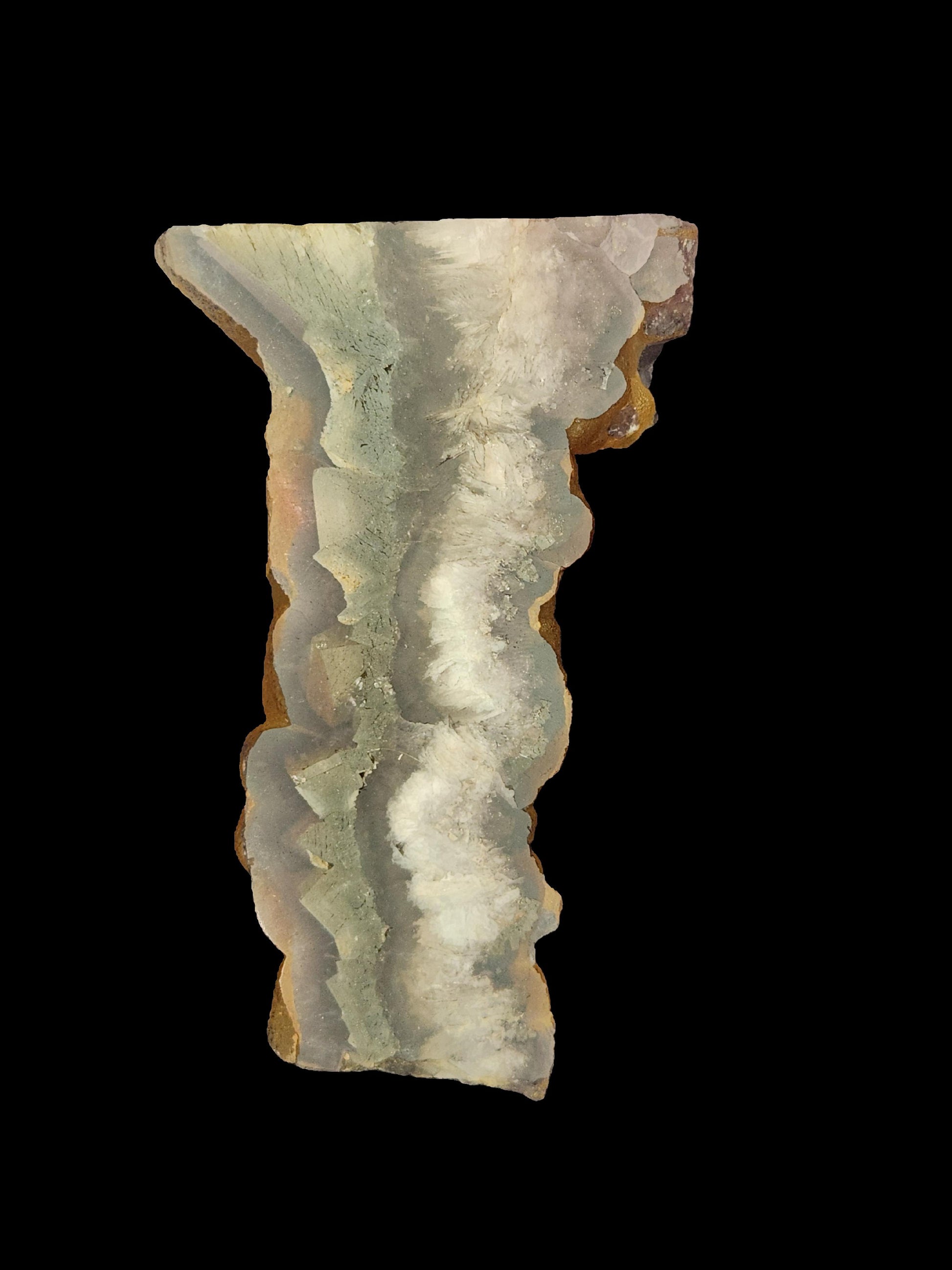 Slab - Fluorite & Pyrite