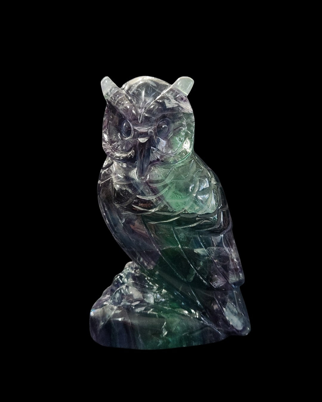 Owl - Fluorite