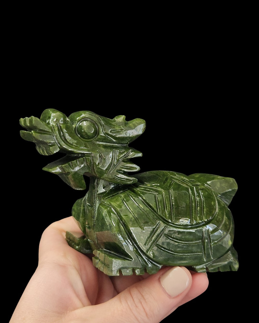 Dragon Turtle - Green Jade