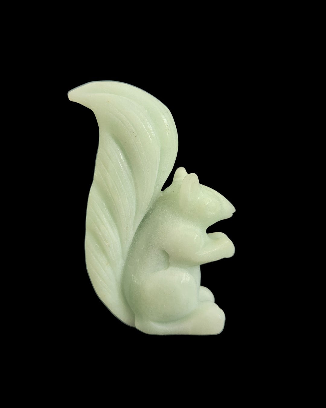 Squirrel - Green Jade