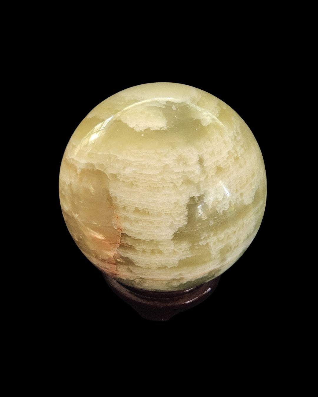 Sphere - Green Onyx
