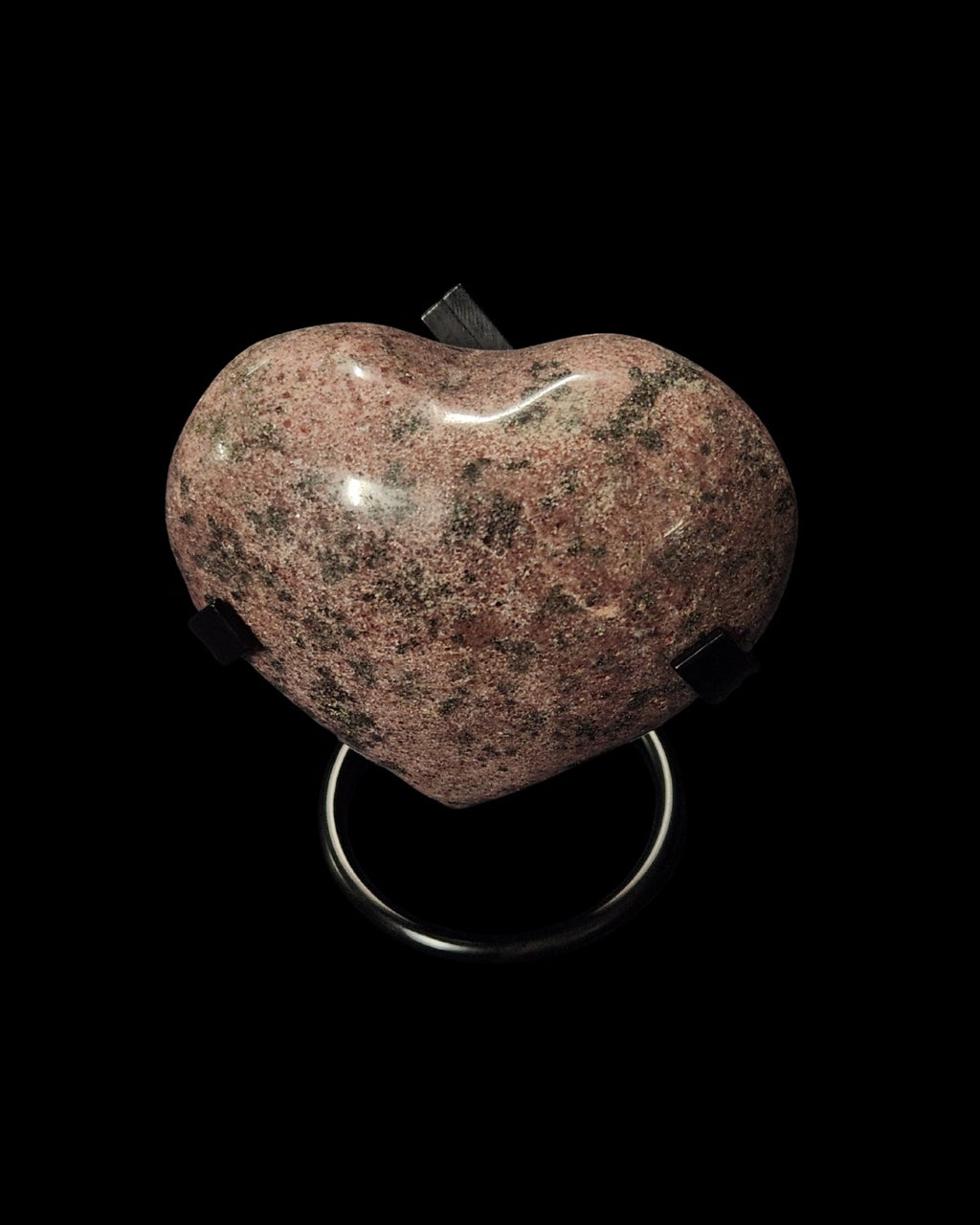 Heart Stand - Black Medium