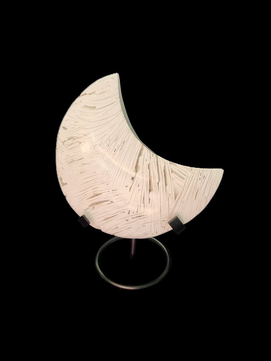 Moon - Mexican White Lace Agate
