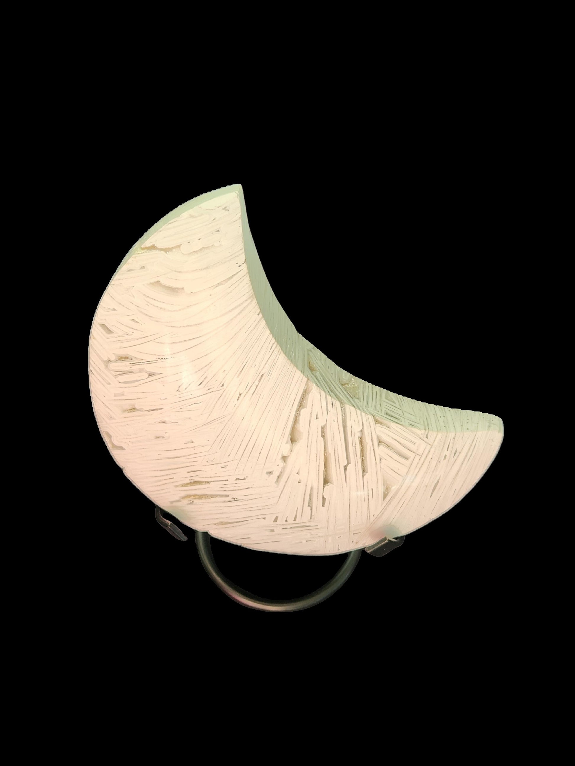 Moon - Mexican White Lace Agate