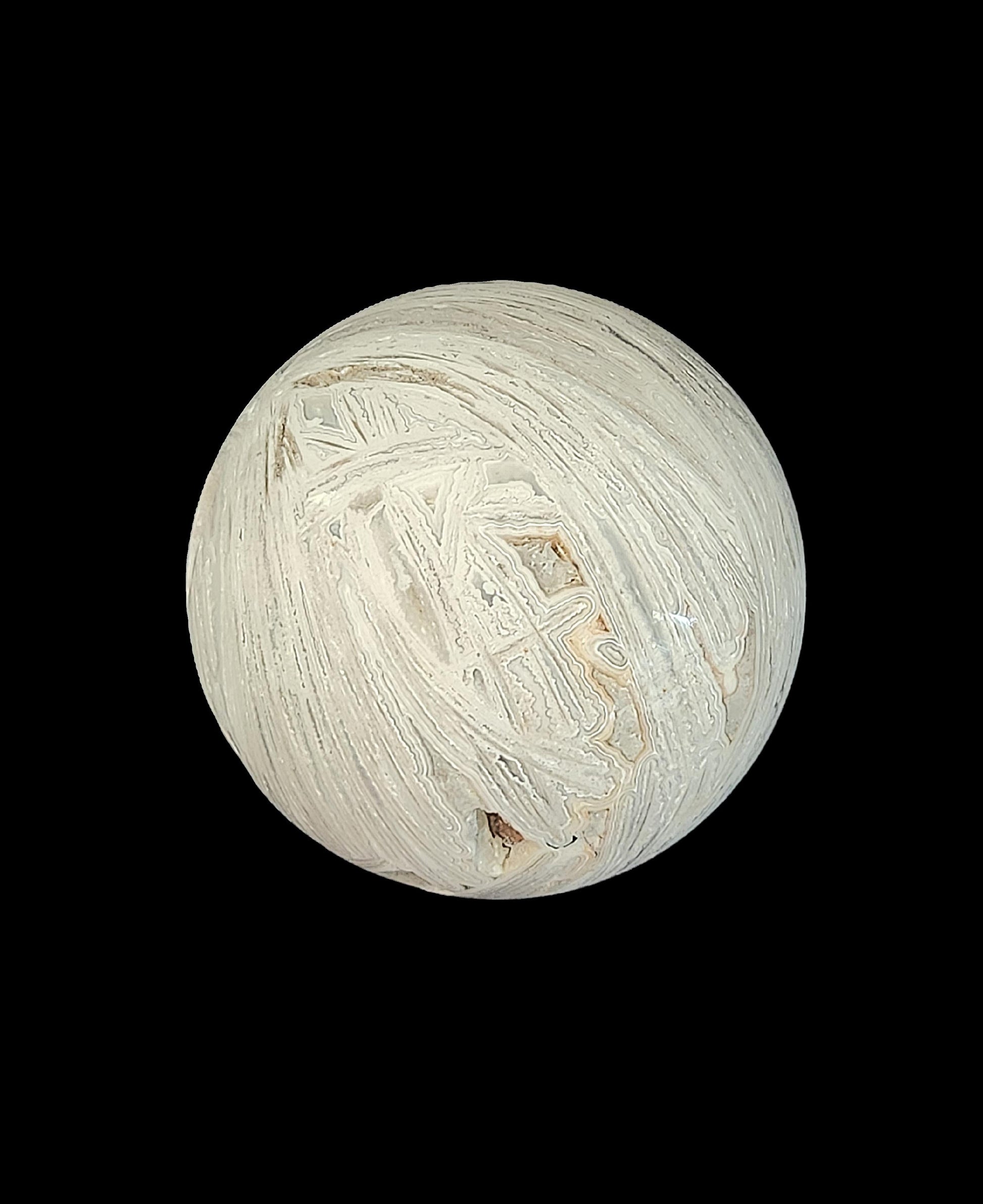 Sphere - Mexican White Lace Agate
