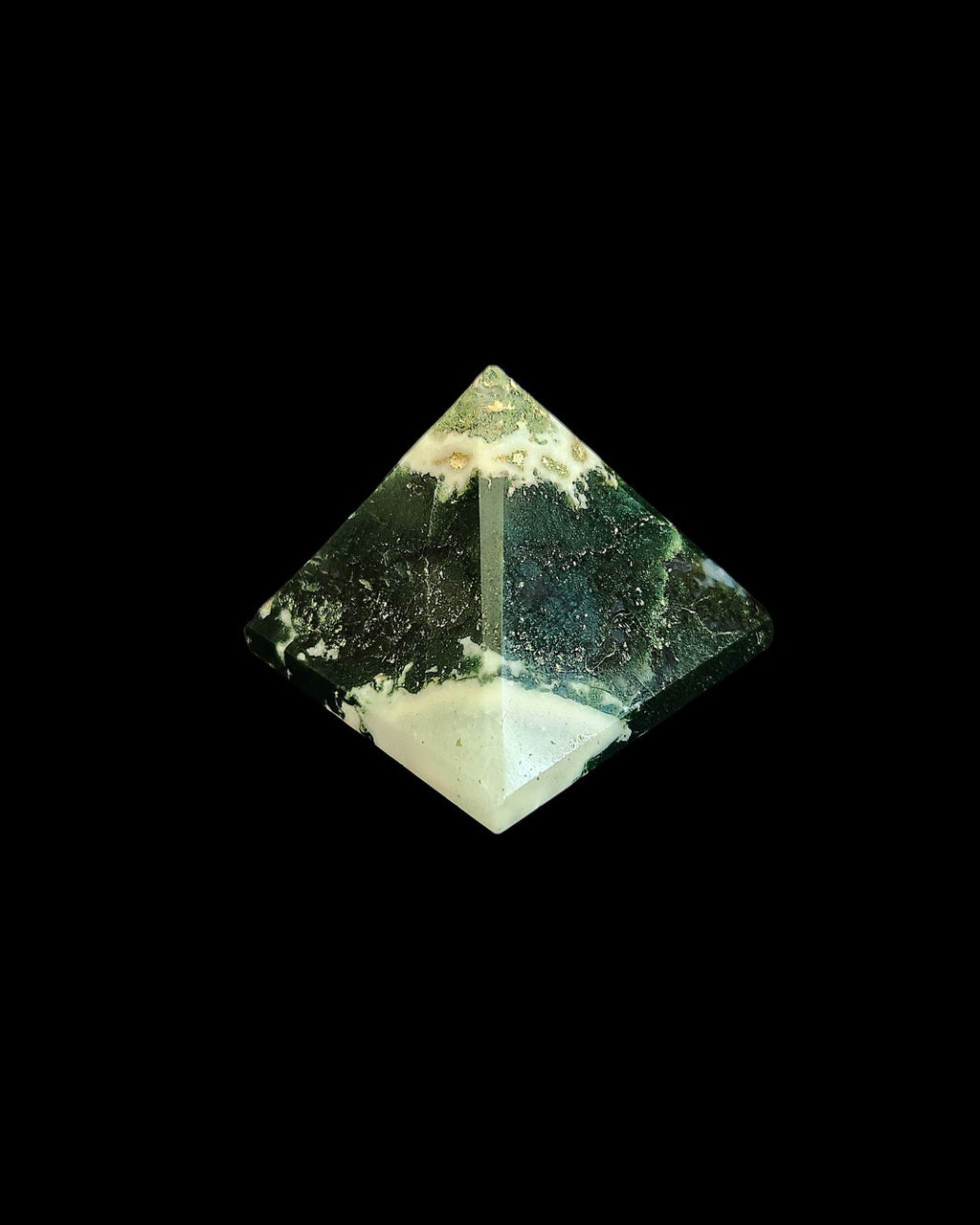Pyramid - Moss Agate