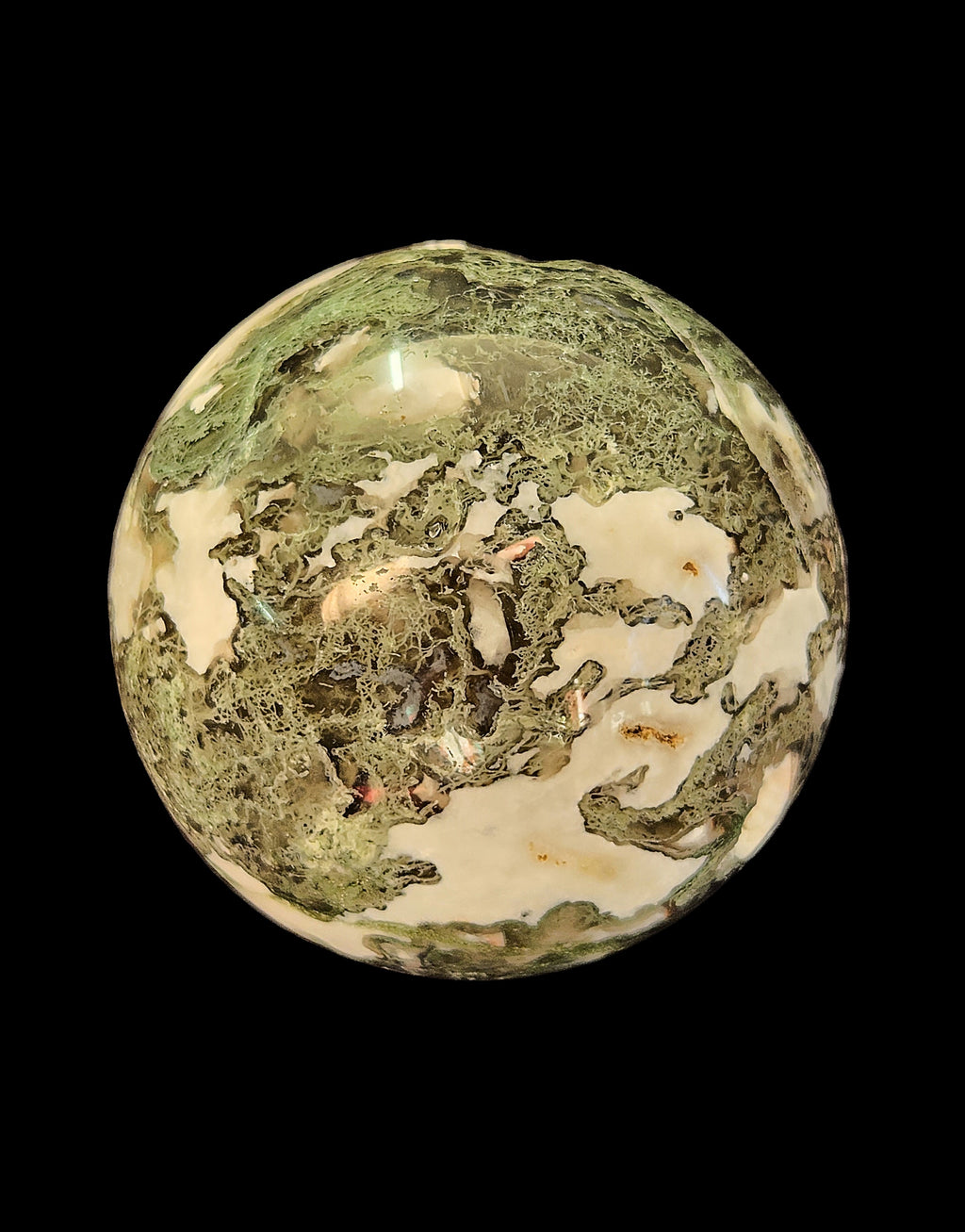 Sphere - Moss Agate