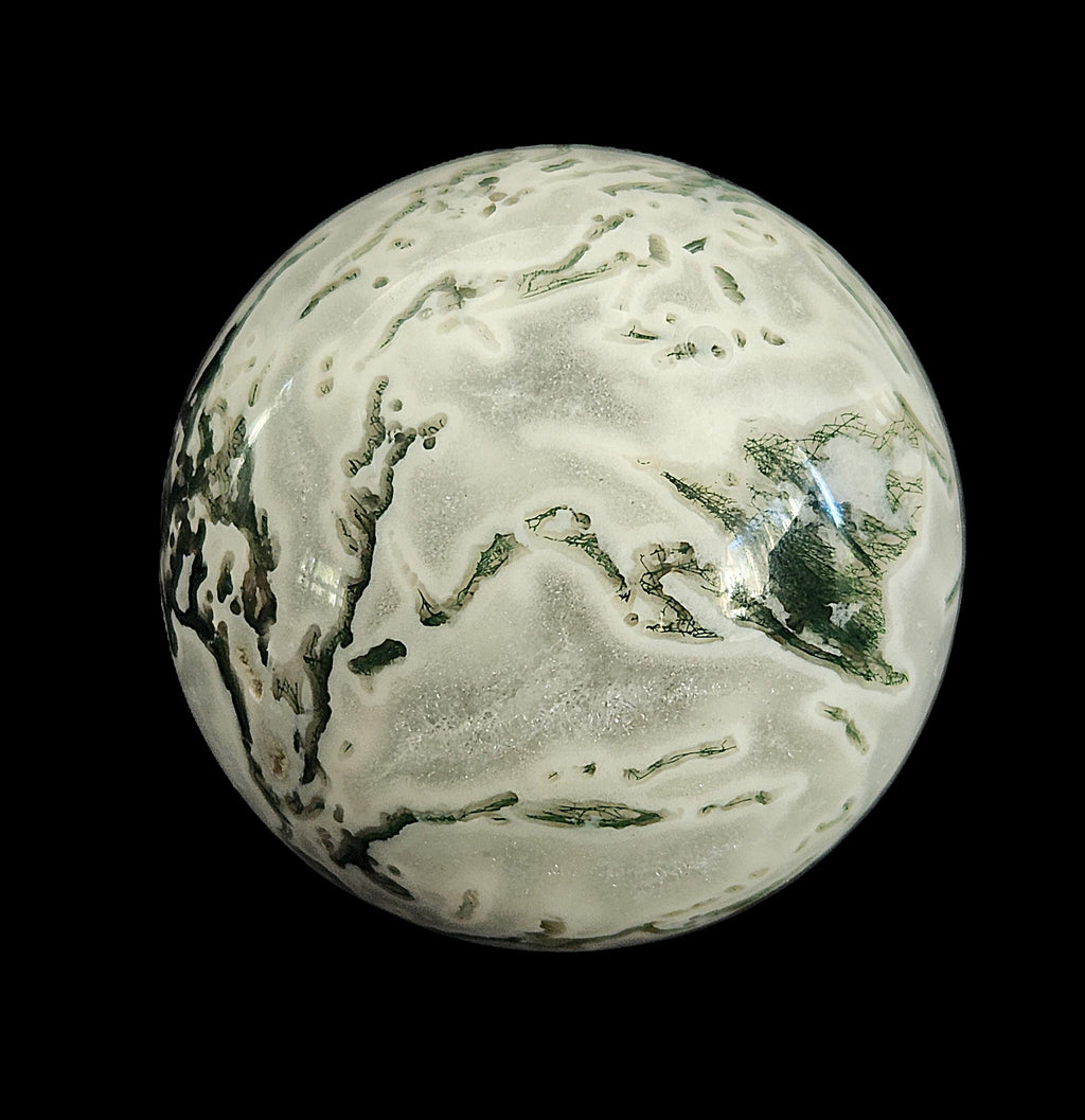 Sphere - Moss Agate