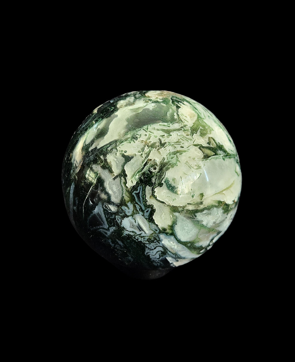 Sphere - Moss Agate