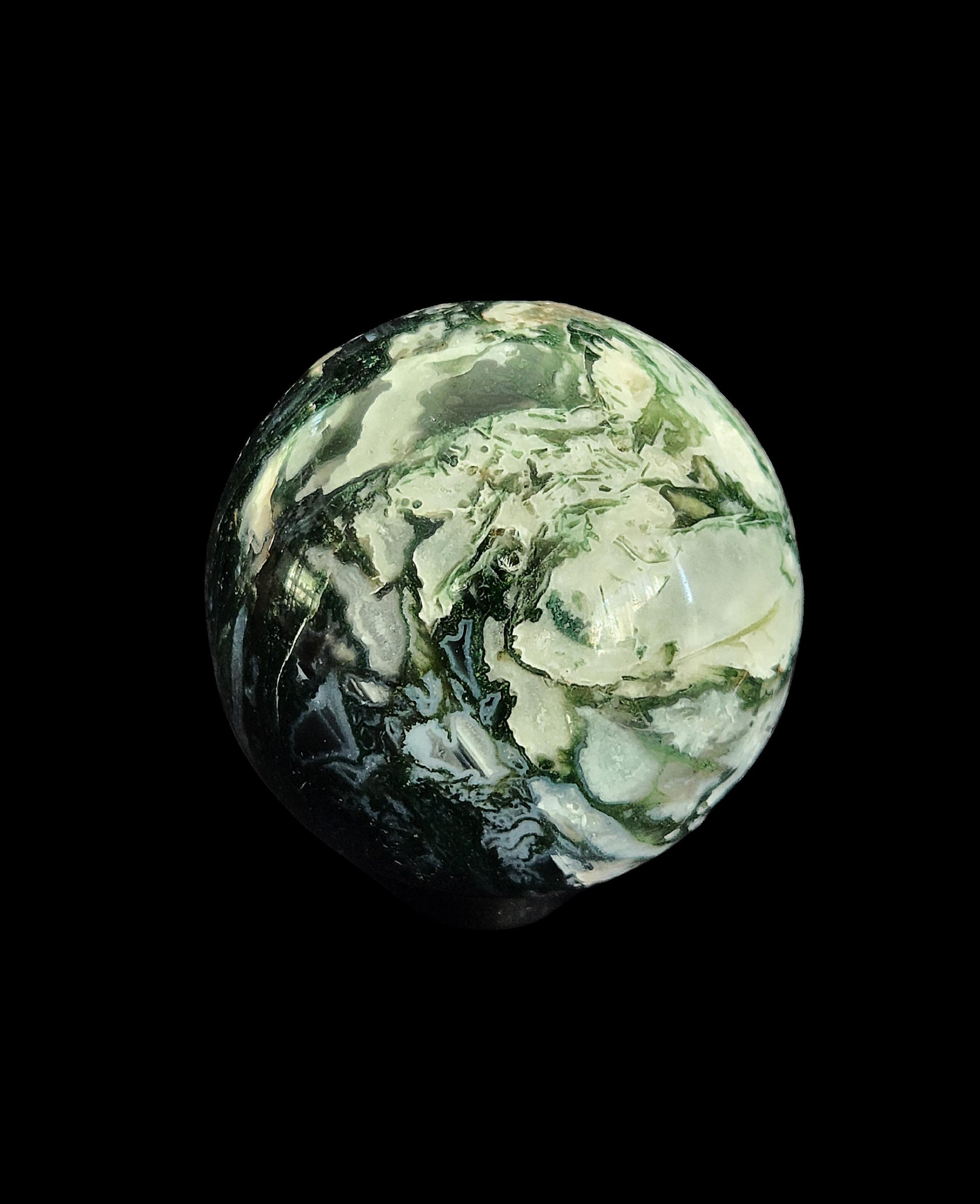 Sphere - Moss Agate