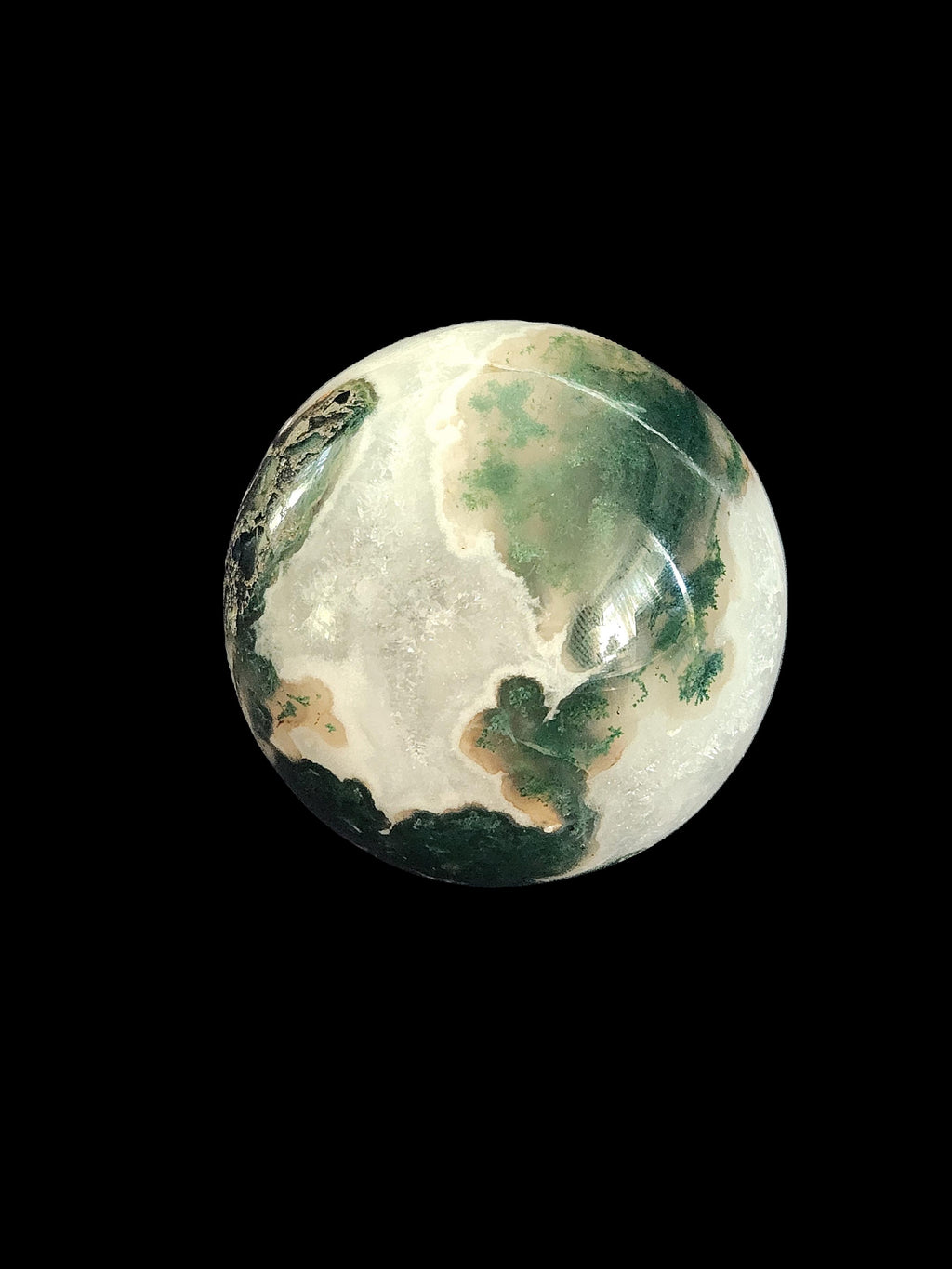Sphere - Moss Agate