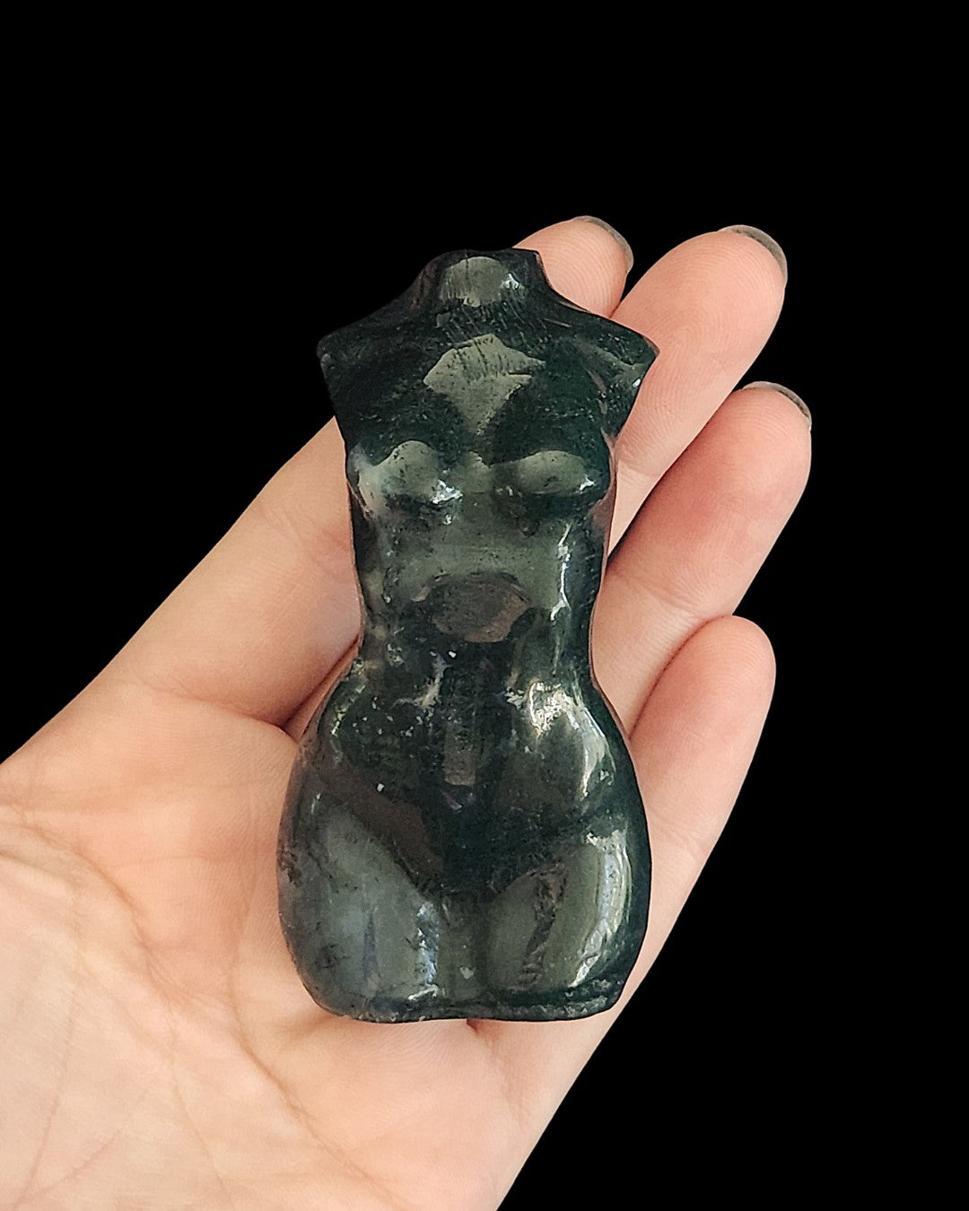 Female Body - Moss Agate